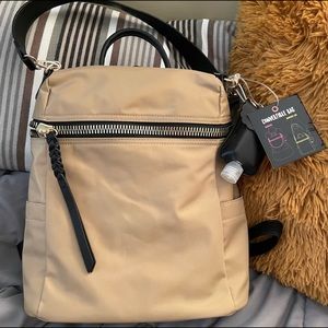 🆕 NWT convertible faux leather backpack/purse bag